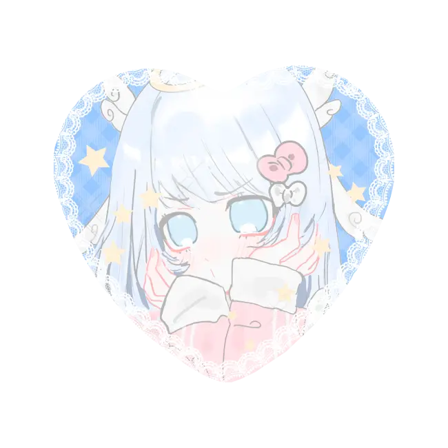 Значок-сердечко "Cute Ami"