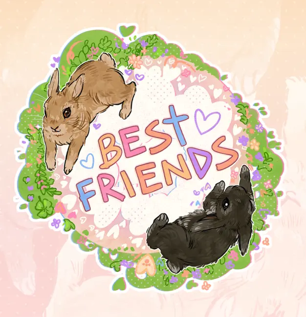 Открытка "Best Friends"