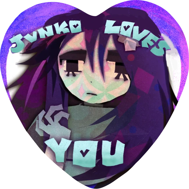 Значок-сердечко "Jvnko loves you"