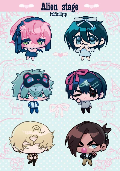 Стикерпак А7 "Alnst ୨♡୧"